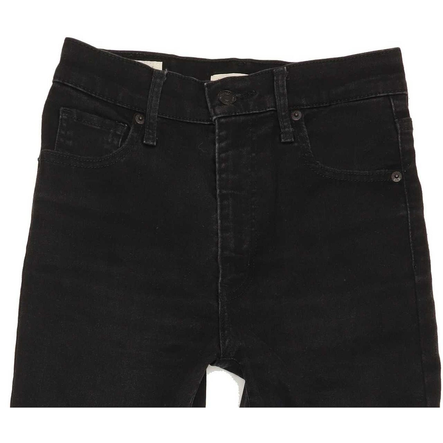 Levi's Mile High Rise Women Black Skinny Stretch Jeans W26 L25