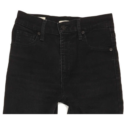 Levi's Mile High Rise Women Black Skinny Stretch Jeans W26 L25