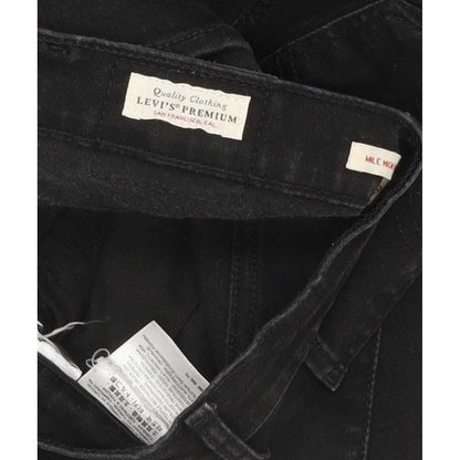 Levi's Mile High Rise Women Black Skinny Stretch Jeans W26 L25