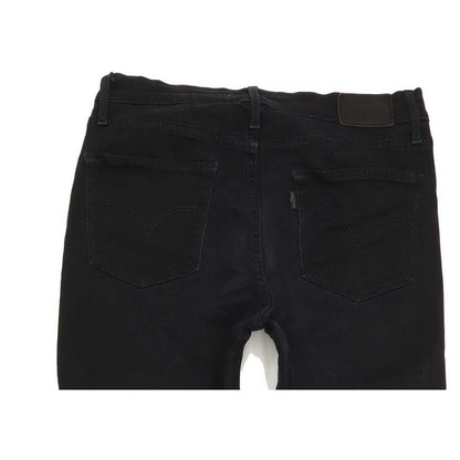 Levi's 724 High Rise Women Black Straight Stretch Jeans W28 L33