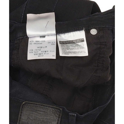 Levi's 724 High Rise Women Black Straight Stretch Jeans W28 L33