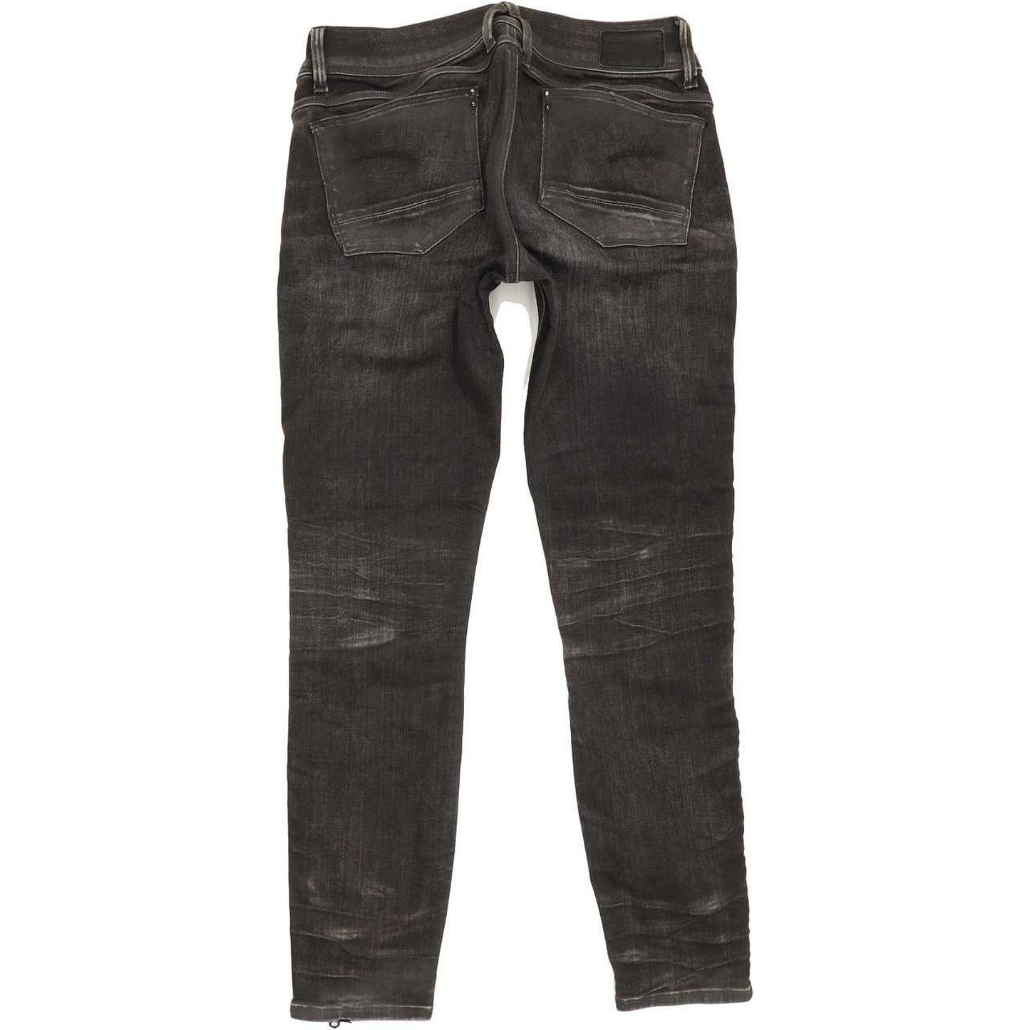 G-Star Lynn Mid Women Charcoal Skinny Slim Stretch Jeans W29 L32