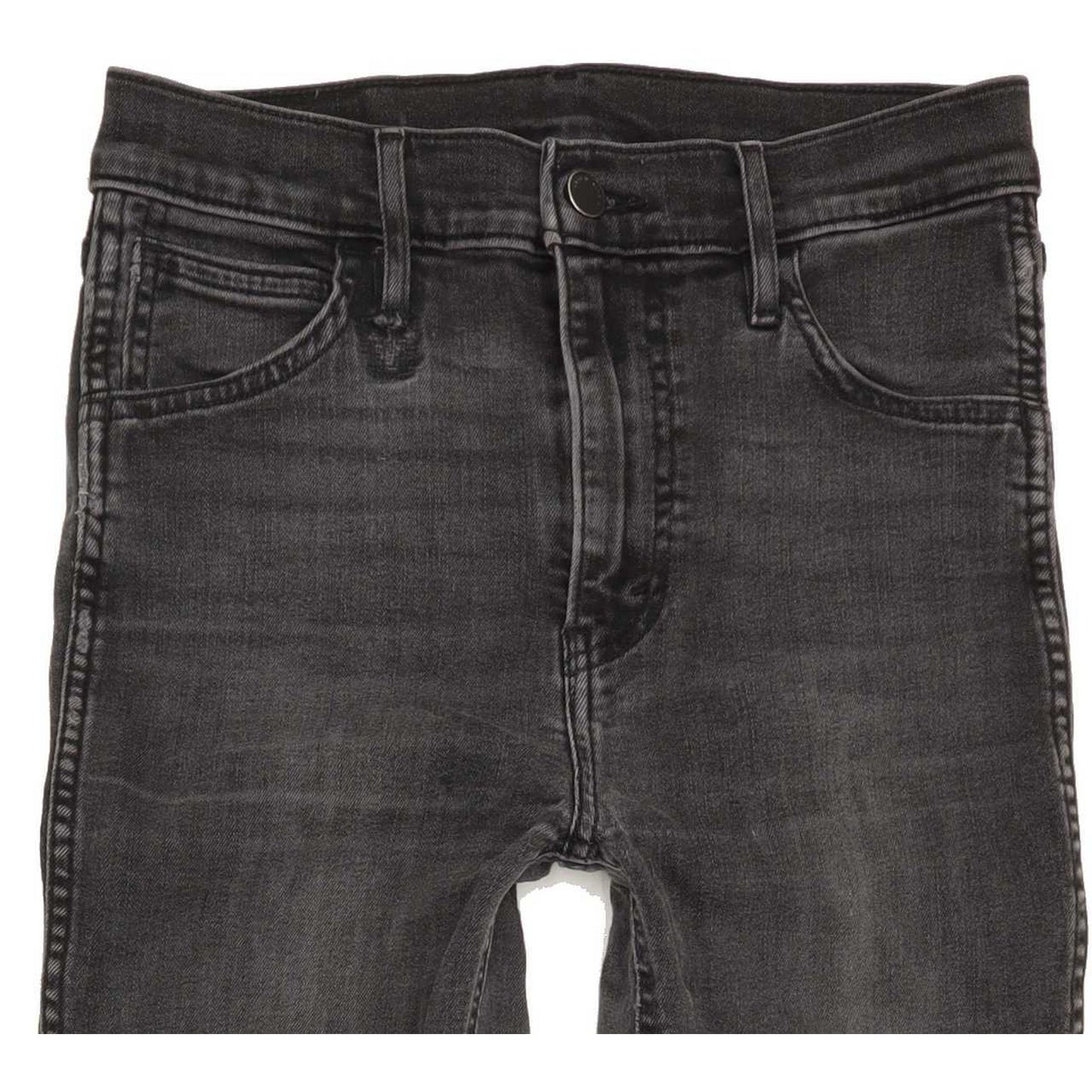 Levi's Line 8 Women Charcoal Skinny Slim Stretch Jeans W26 L30
