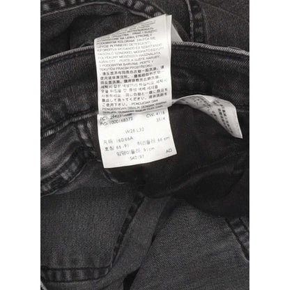 Levi's Line 8 Women Charcoal Skinny Slim Stretch Jeans W26 L30
