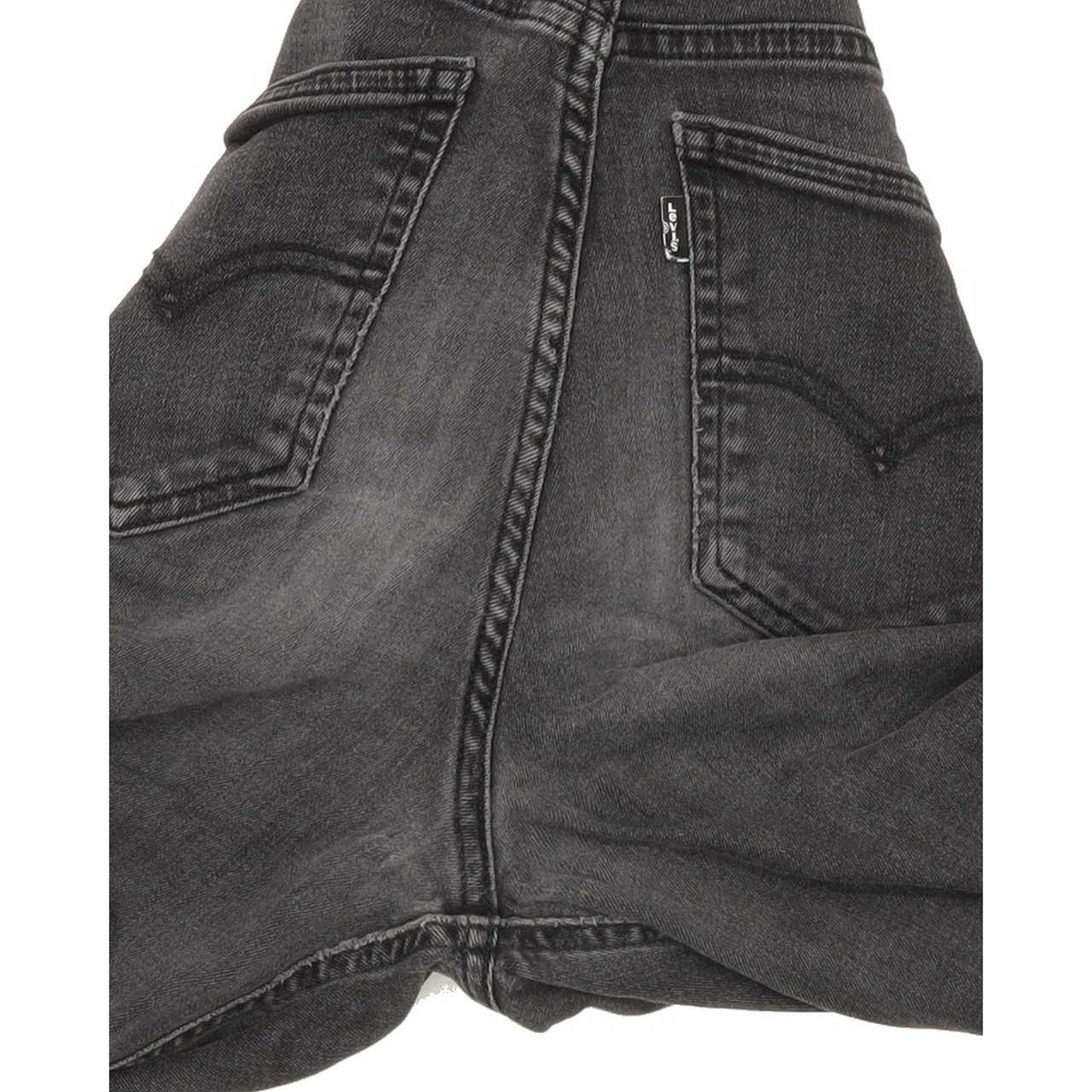Levi's Line 8 Women Charcoal Skinny Slim Stretch Jeans W26 L30