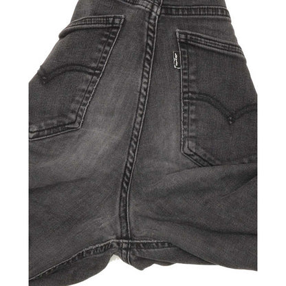 Levi's Line 8 Women Charcoal Skinny Slim Stretch Jeans W26 L30