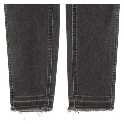 Levi's Line 8 Women Charcoal Skinny Slim Stretch Jeans W26 L30