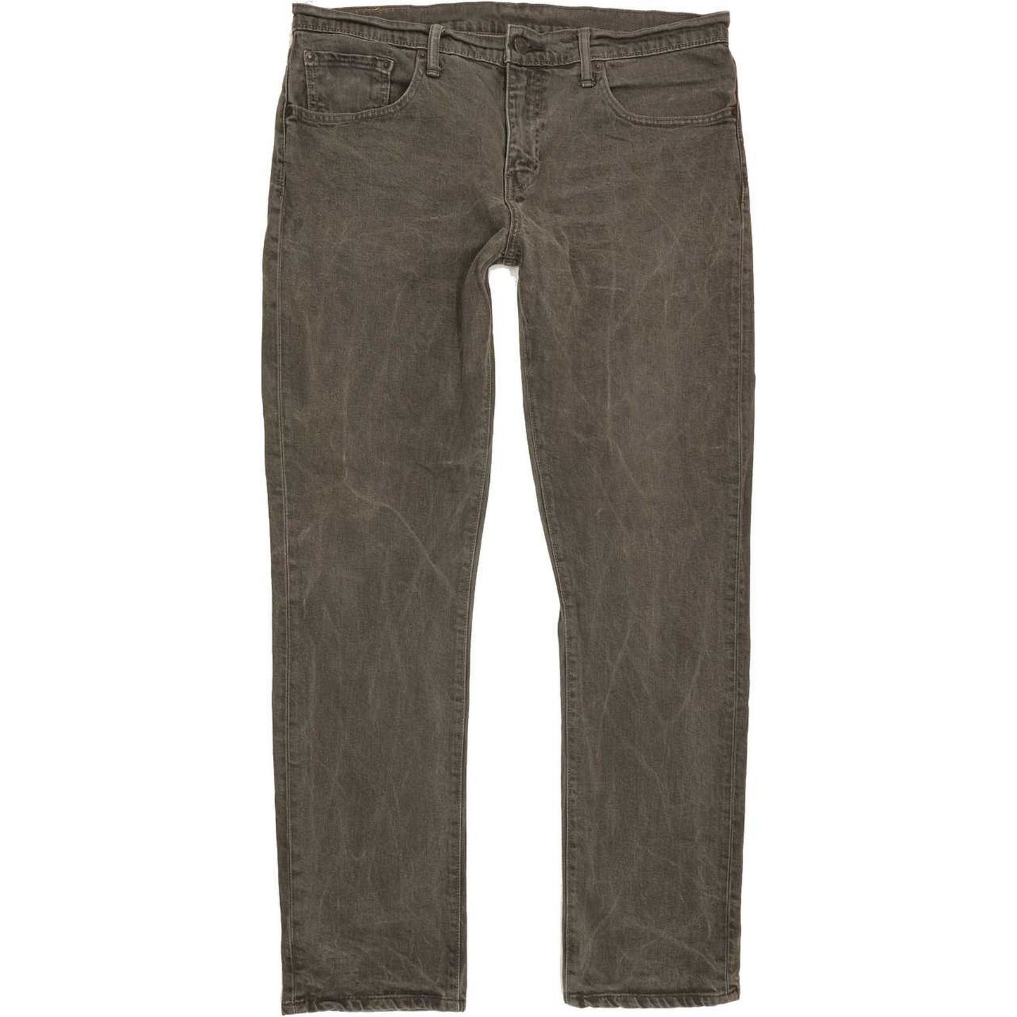 Levi's 511 Men Grey Straight Slim Stretch Jeans W36 L33