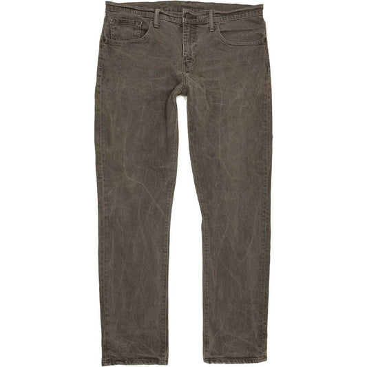 Levi's 511 Men Grey Straight Slim Stretch Jeans W36 L33