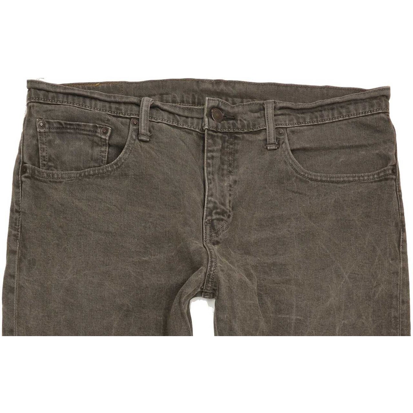 Levi's 511 Men Grey Straight Slim Stretch Jeans W36 L33