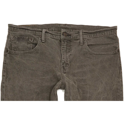 Levi's 511 Men Grey Straight Slim Stretch Jeans W36 L33
