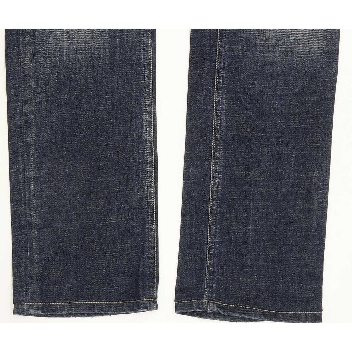 G-Star Lynn Women Blue Straight Slim Stretch Jeans W26 L32