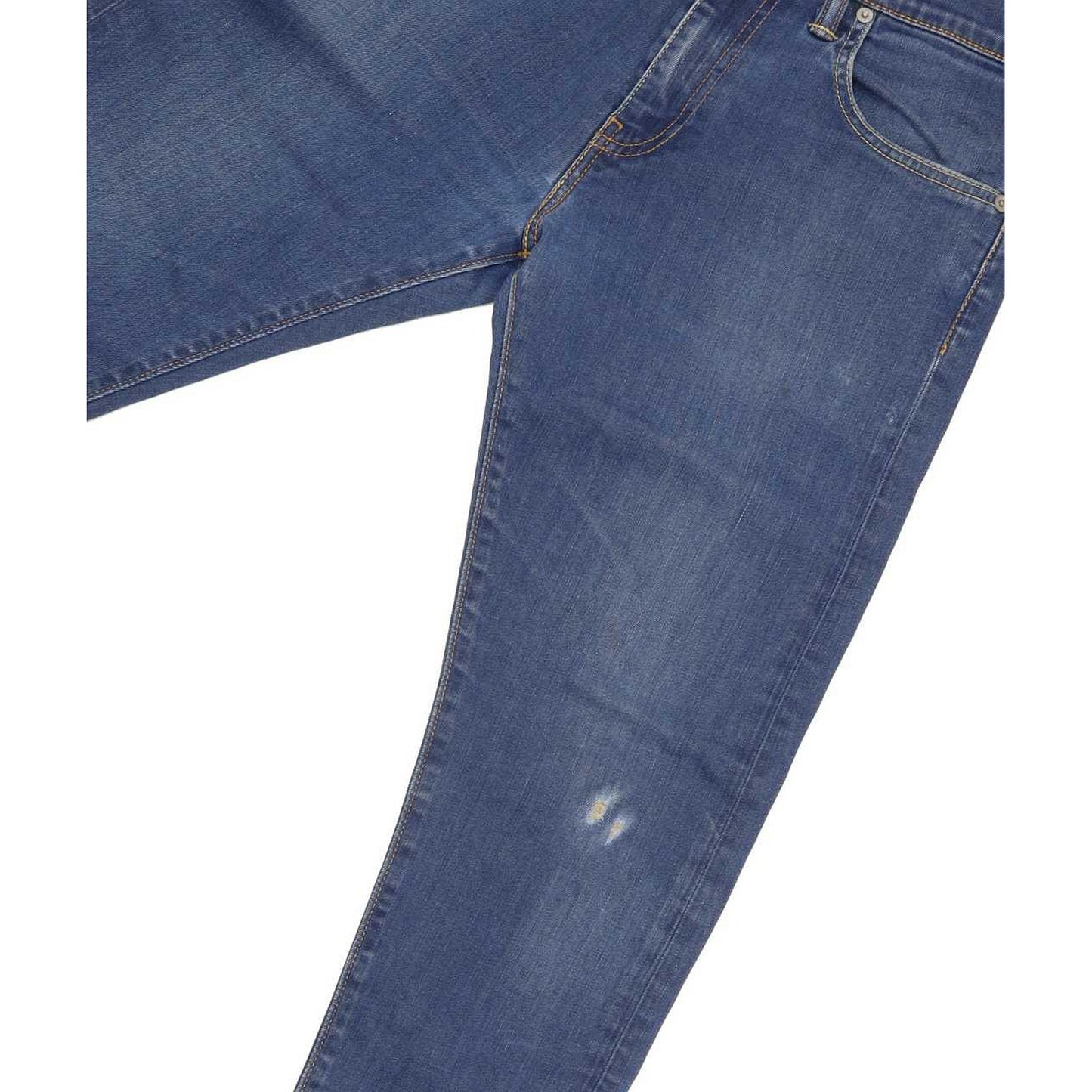 Levi's 520 Men Blue Tapered Regular Stretch Jeans W29 L30