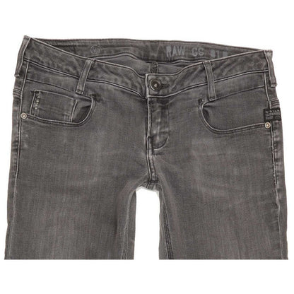 G-Star New Radar Women Grey Skinny Slim Stretch Jeans W28 L29