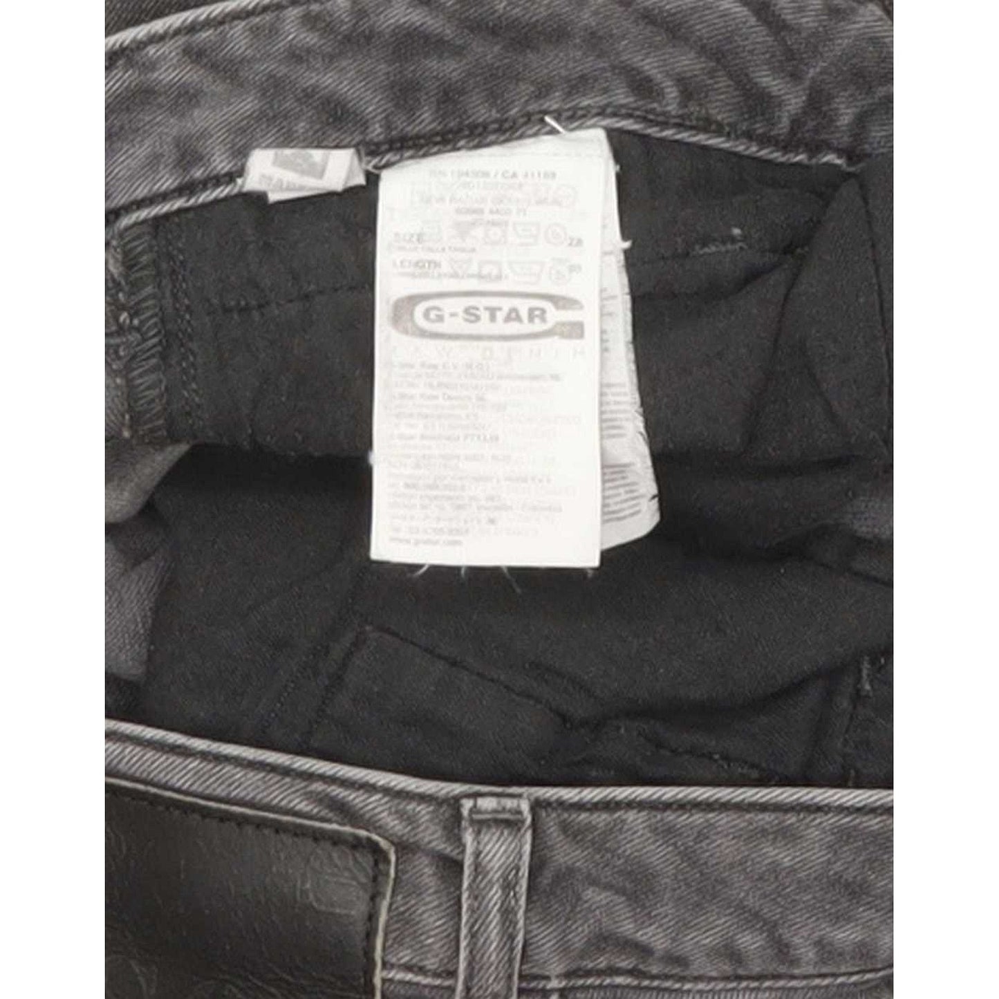 G-Star New Radar Women Grey Skinny Slim Stretch Jeans W28 L29