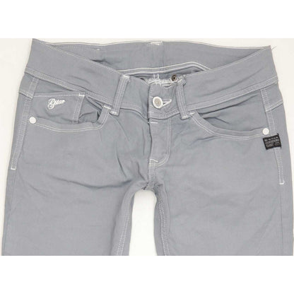 G-Star Lynn Women Grey Skinny Slim Stretch Jeans W28 L30