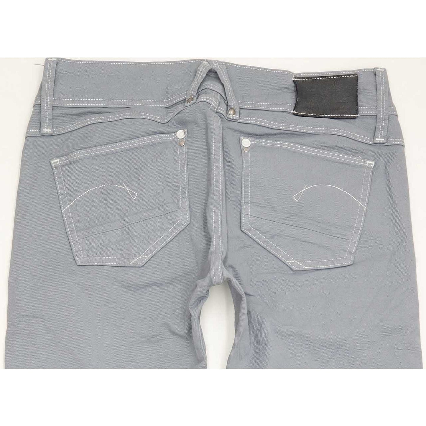 G-Star Lynn Women Grey Skinny Slim Stretch Jeans W28 L30