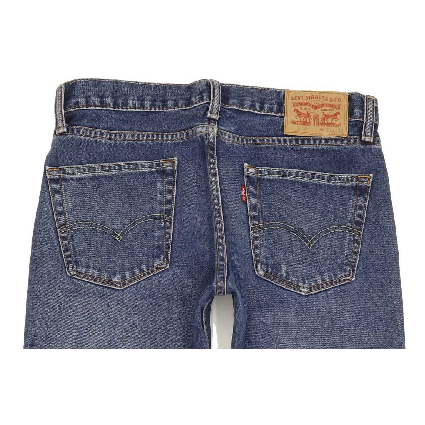 Levi's 511 Men Blue Straight Slim Jeans W33 L32