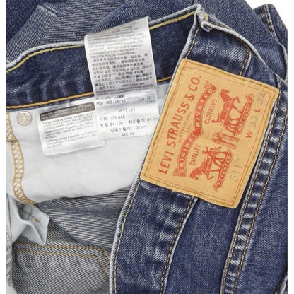 Levi's 511 Men Blue Straight Slim Jeans W33 L32