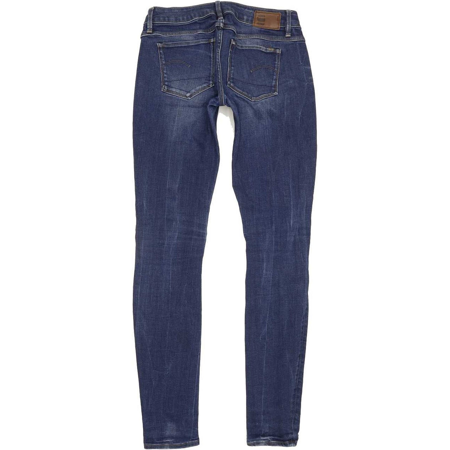 G-Star 3301 Low Women Blue Skinny Slim Stretch Jeans W27 L31