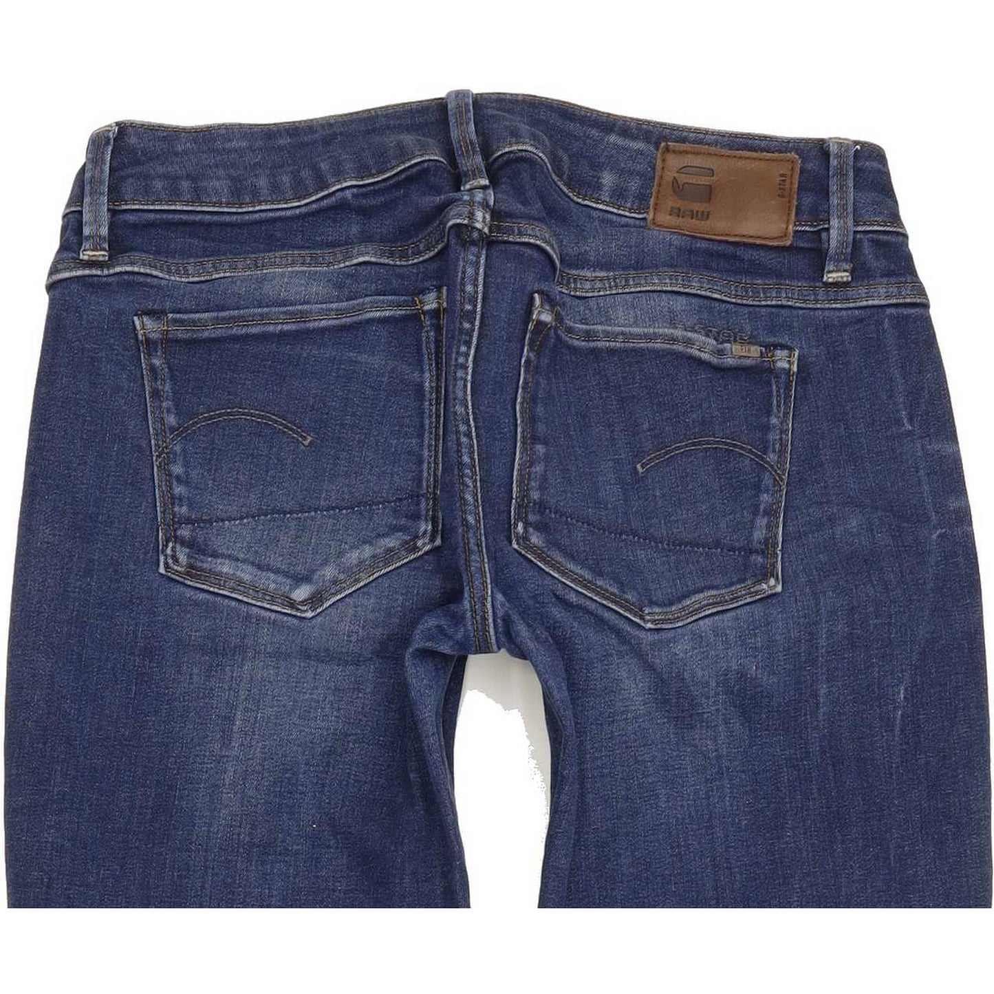 G-Star 3301 Low Women Blue Skinny Slim Stretch Jeans W27 L31