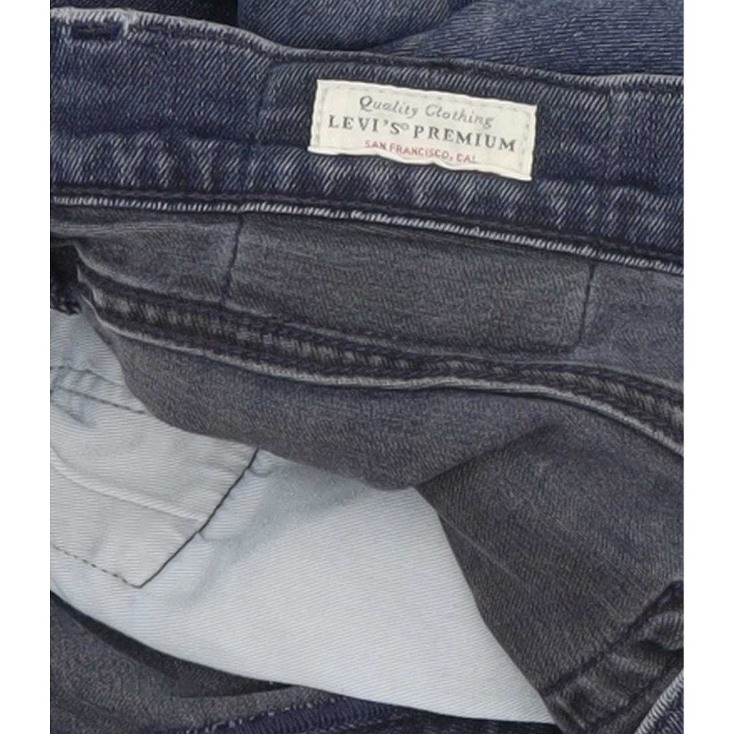 Levi's 512 Men Blue Tapered Slim Jeans W32 L32