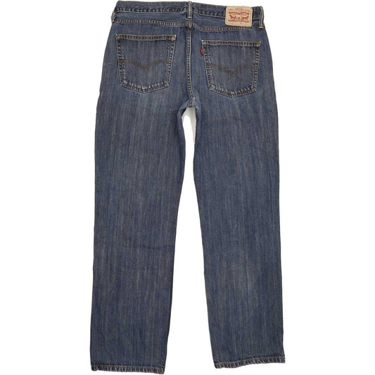Levi's 514 Men Blue Straight Slim Jeans W36 L32