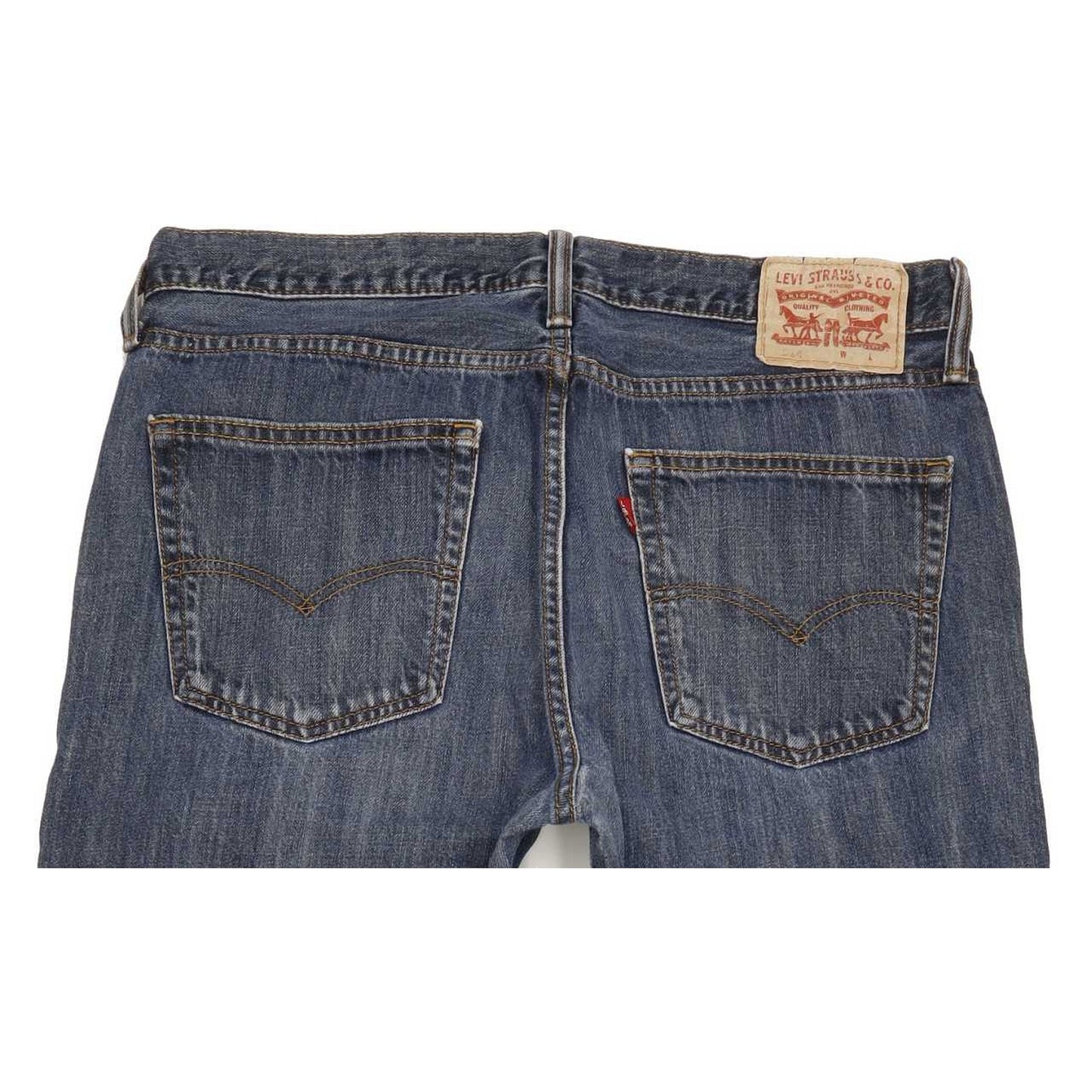 Levi's 514 Men Blue Straight Slim Jeans W36 L32