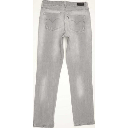 Levi's Men Grey Straight Regular Jeans W28 L29
