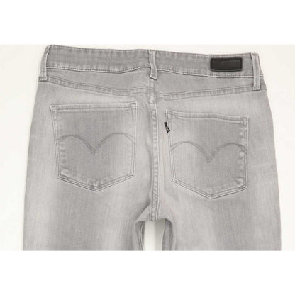 Levi's Men Grey Straight Regular Jeans W28 L29