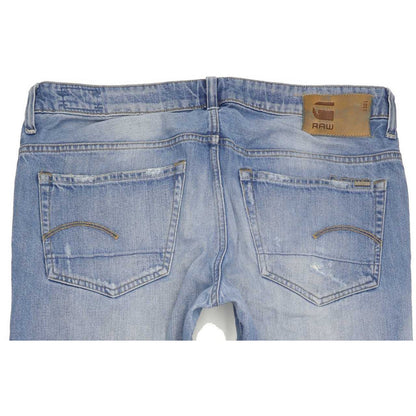 G-Star 3301 Low Men Blue Tapered Regular Jeans W36 L34