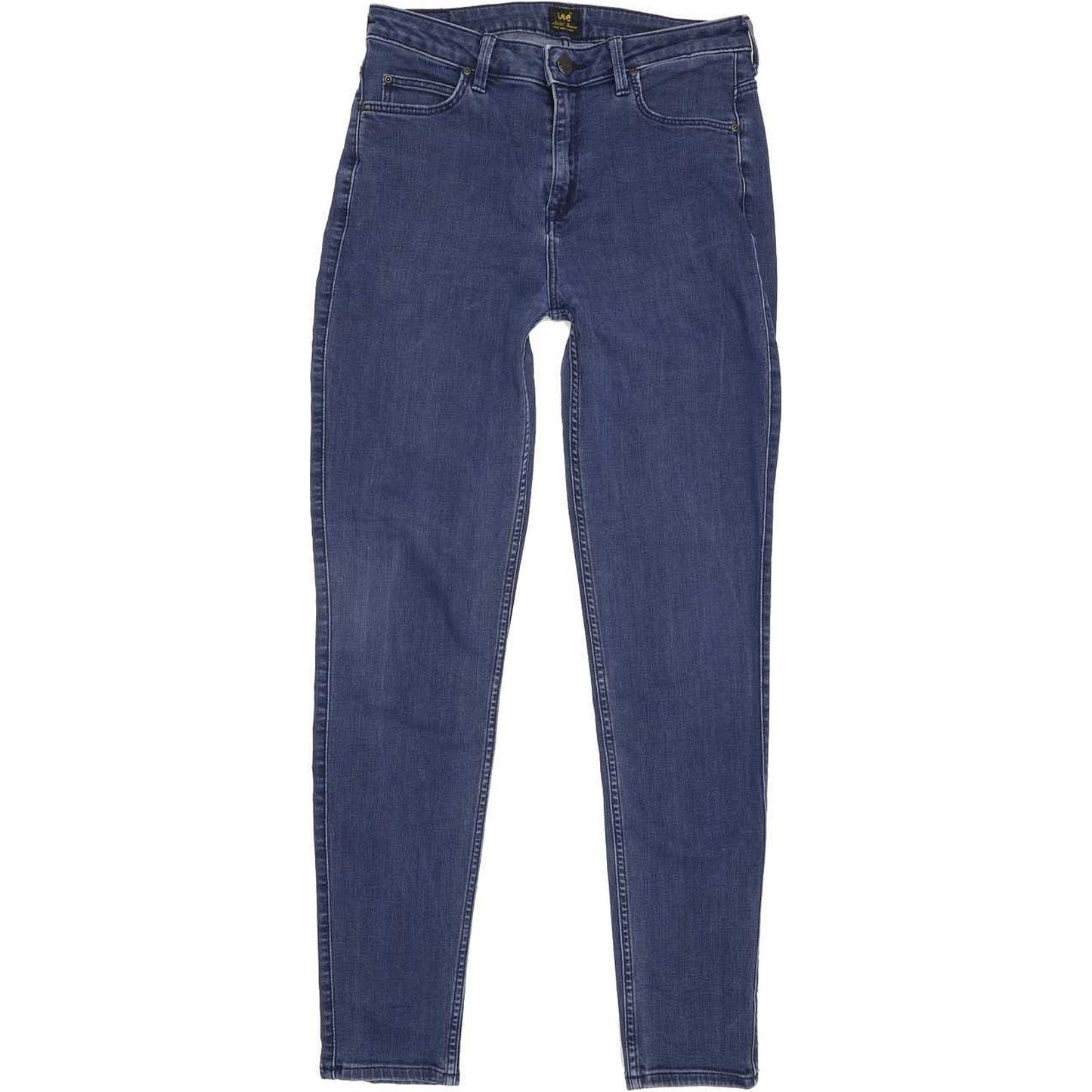 Lee Scarlet High Rise Blue Skinny Slim Stretch Jeans High Waisted W31 L31