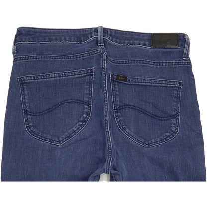 Lee Scarlet High Rise Blue Skinny Slim Stretch Jeans High Waisted W31 L31