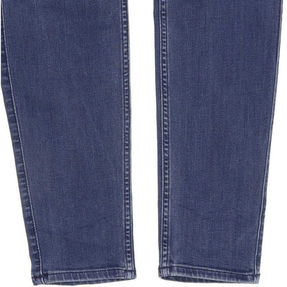 Lee Scarlet High Rise Blue Skinny Slim Stretch Jeans High Waisted W31 L31