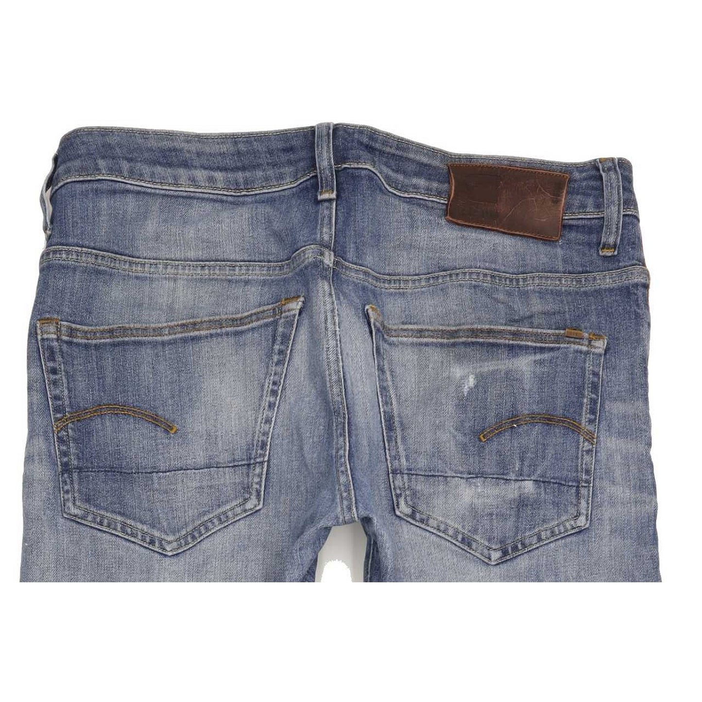 G-Star 3301 Men Blue Straight Slim Stretch Jeans W31 L29