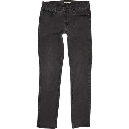 Levi's Slimming Men Black Straight Slim Jeans W32 L33