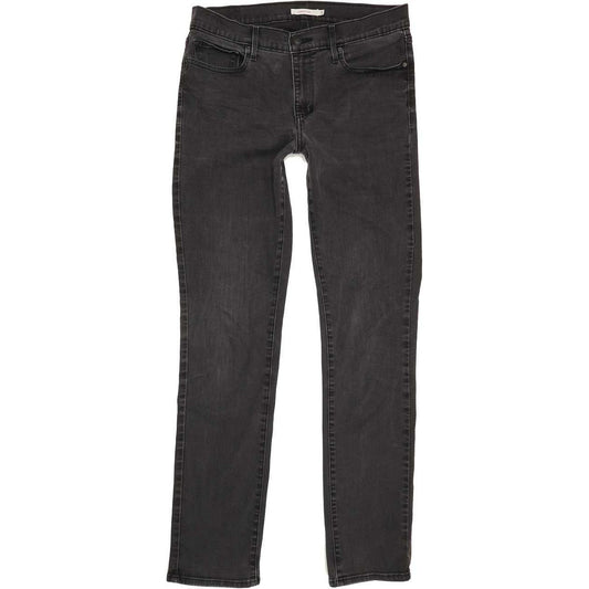 Levi's Slimming Men Black Straight Slim Jeans W32 L33