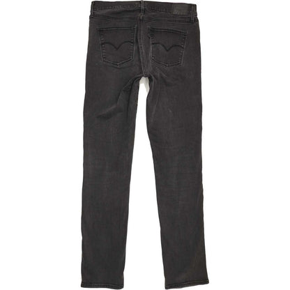 Levi's Slimming Men Black Straight Slim Jeans W32 L33
