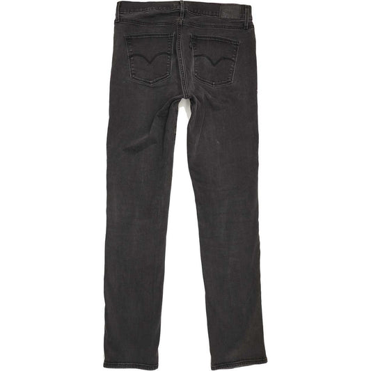 Levi's Slimming Men Black Straight Slim Jeans W32 L33