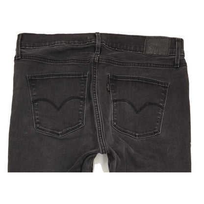 Levi's Slimming Men Black Straight Slim Jeans W32 L33