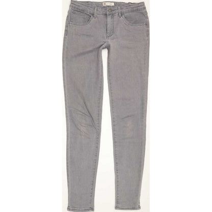 Levi's Kids 710 Super Grey Skinny Regular Stretch Jeans W27 L31