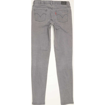 Levi's Kids 710 Super Grey Skinny Regular Stretch Jeans W27 L31