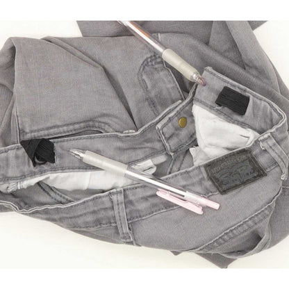 Levi's Kids 710 Super Grey Skinny Regular Stretch Jeans W27 L31