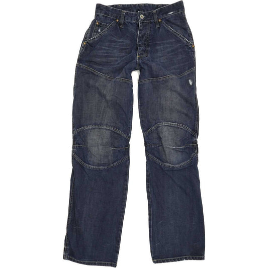 G-Star Men Blue Straight Regular Jeans W27 L32