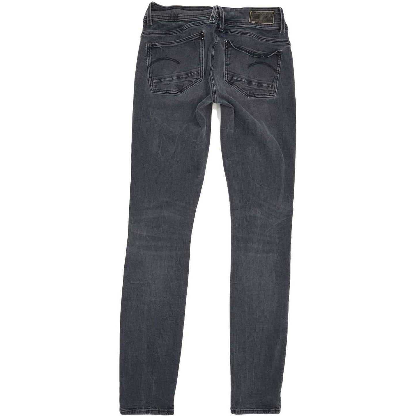 G-Star Lynn Mid Women Blue Skinny Slim Stretch Jeans W29 L32