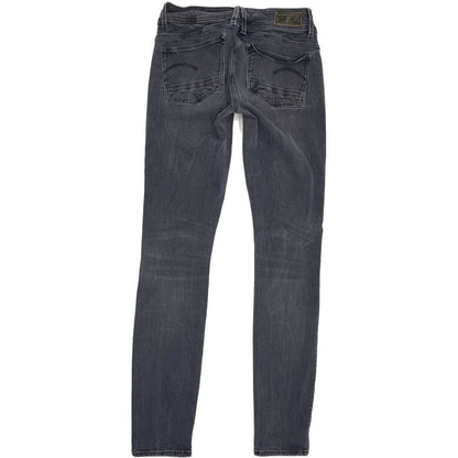G-Star Lynn Mid Women Blue Skinny Slim Stretch Jeans W29 L32