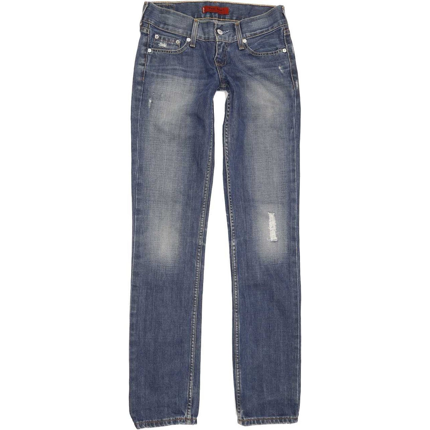 Levi's Patty Anne Women Blue Straight Slim Jeans W26 L33