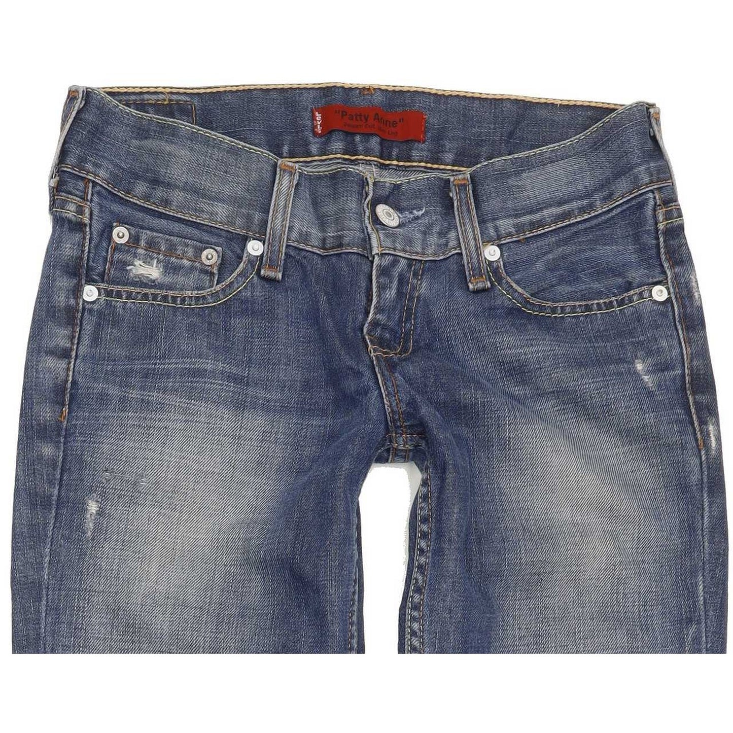 Levi's Patty Anne Women Blue Straight Slim Jeans W26 L33