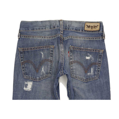 Levi's Patty Anne Women Blue Straight Slim Jeans W26 L33