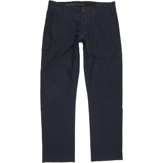 G-Star Men Blue Straight Slim Chino Trousers W31 L30